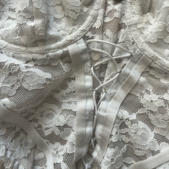 For Love and Lemons Lou lace bustier top - Picture 2 of 5